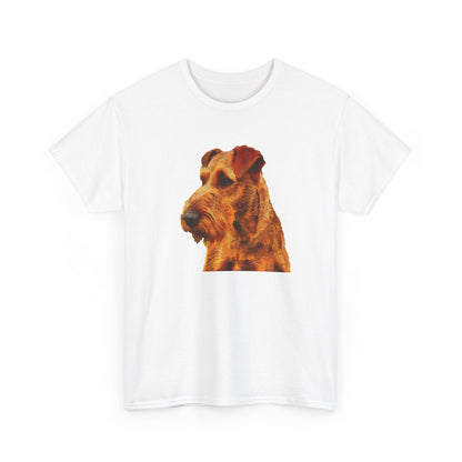 Irish Terrier 'Jocko' Unisex Heavy Cotton Tee