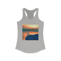 Kastro Sunset (Sifnos, Greece) Women's Racerback Tank