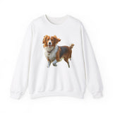 Nederlandse Kooikerhondje Unisex 50/50 Crewneck Sweatshirt