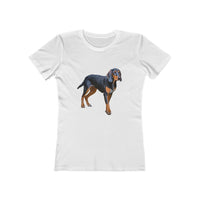 Transylvanian Scent Hound Women's Slim Fitted Ringspun Cotton Tee