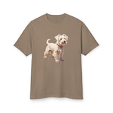 Sealyham Terrier Unisex Relaxed Fit Garment-Dyed Heavyweight Cotton Tee