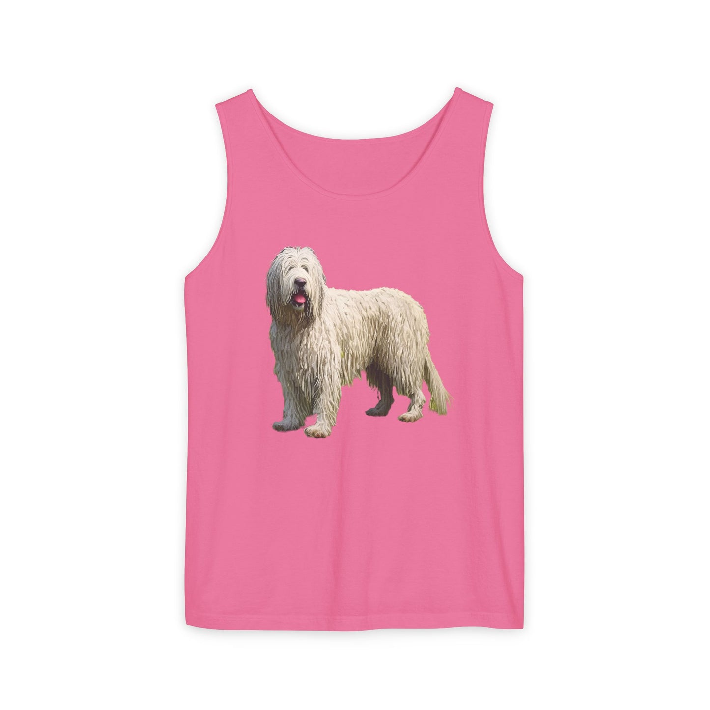 Komondor Unisex Relaxed Fit Garment-Dyed Tank Top