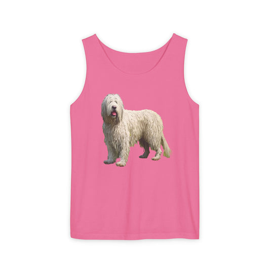 Komondor Unisex Relaxed Fit Garment-Dyed Tank Top