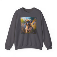 Brussels Griffon Unisex 50/50 Crewneck Sweatshirt