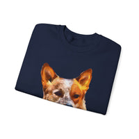 Red Heeler - Australian Cattle Dog - Unisex 50/50 Crewneck Sweatshirt