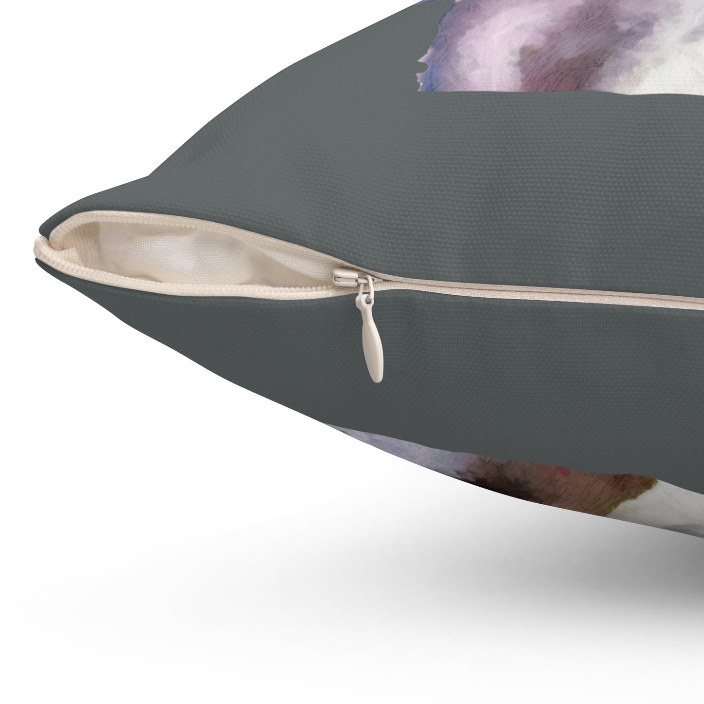 Italian Greyhound 'Lilly' Spun Polyester Throw Pillow