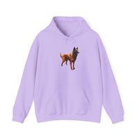 Belgian Tervuren Unisex 50/50  Hooded Sweatshirt