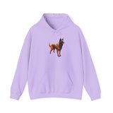 Belgian Tervuren Unisex 50/50  Hooded Sweatshirt