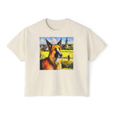 Belgian Laekenois Women's Oversized Boxy Tee – Stylish Comfort for Every Occasion