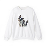 Boston Terriers 'Skipper & Dee Dee' Unisex 50/50 Crewneck Sweatshirt