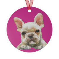 French Bulldog 'Bouvier' Metal Ornaments