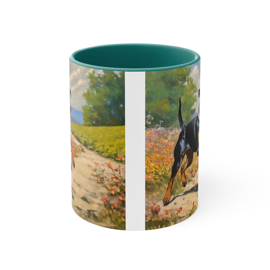 Manchester Terrier 11oz Ceramic Accent Mug