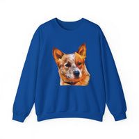 Red Heeler - Australian Cattle Dog Unisex 50/50 Crewneck Sweatshirt