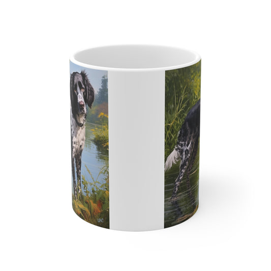 Large Munsterlander Ceramic Mug 11oz