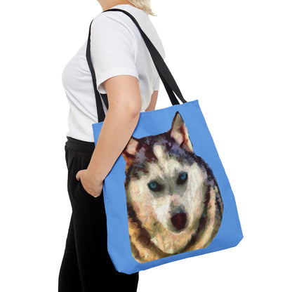 Siberian Husky 'Sacha' Tote Bag