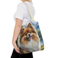 German Spitz Tote Bag (AOP)