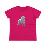 Volpino Italiano - Women's Midweight Cotton Tee