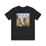 Cairn Terriers  -  Unisex Jersey Short Sleeve Tee