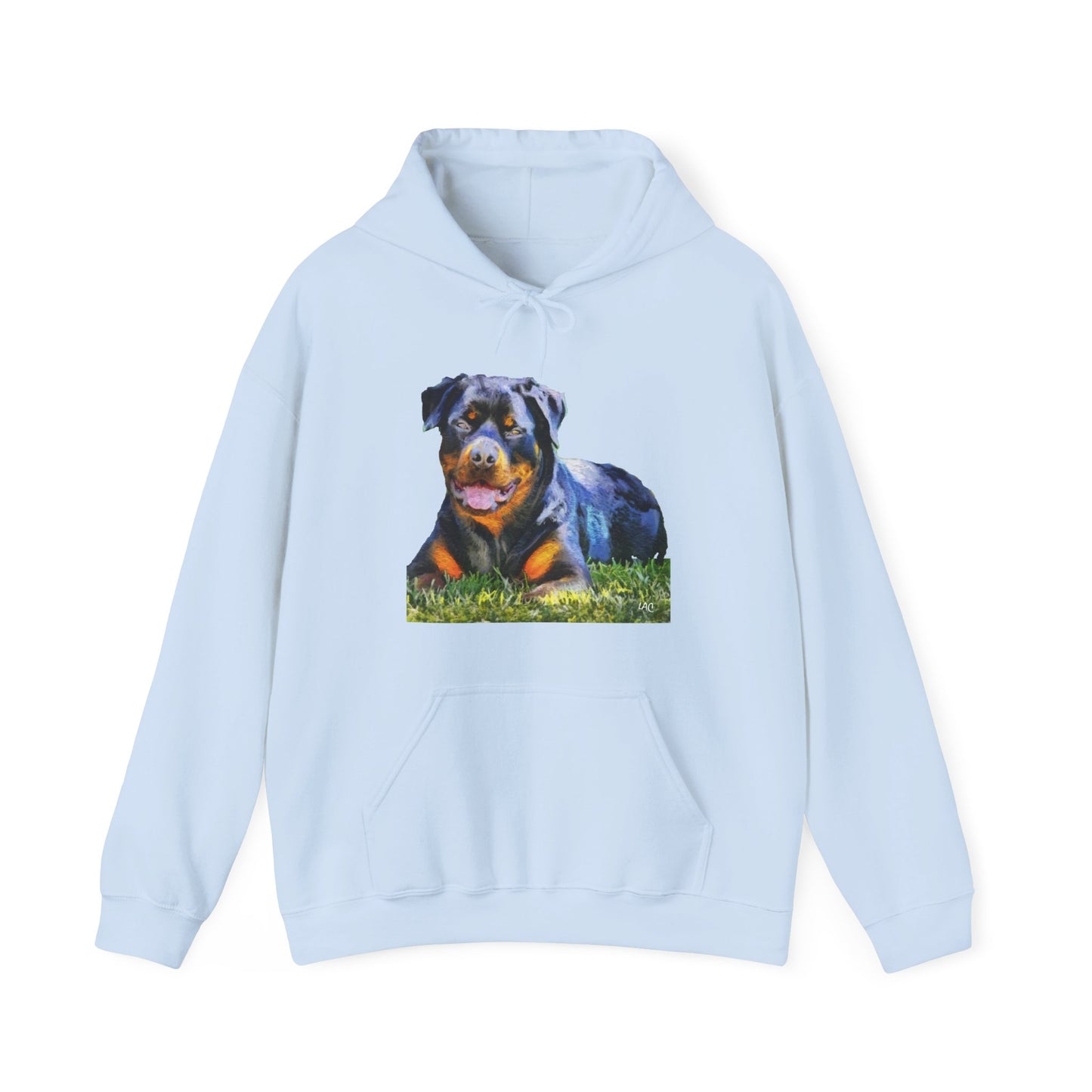 Rottweiler 'Lina' - Unisex 50/50 Hoodie