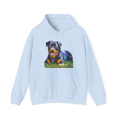 Rottweiler 'Lina' - Unisex 50/50 Hoodie