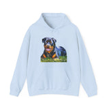 Rottweiler 'Lina' - Unisex 50/50 Hoodie