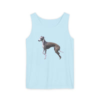 Greyhound Unisex Relaxed Fit Garment-Dyed Tank Top