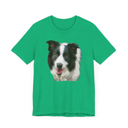 Border Collie #2 Unisex Jersey Short Sleeve Tee