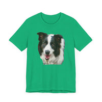 Border Collie #2 Unisex Jersey Short Sleeve Tee