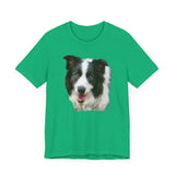 Border Collie #2 Unisex Jersey Short Sleeve Tee