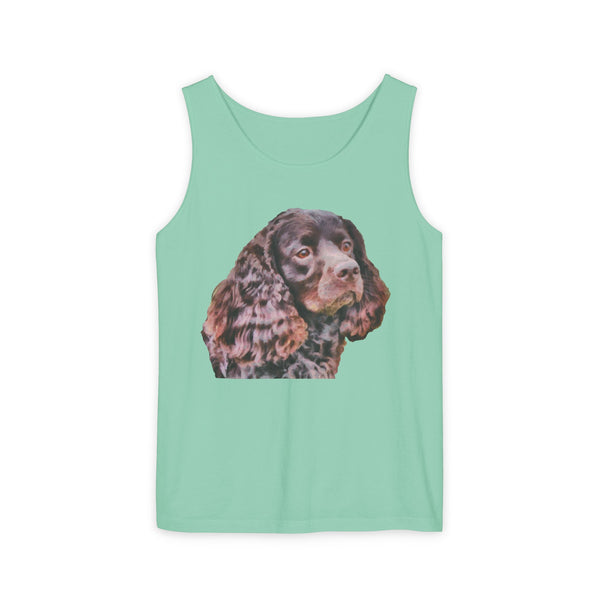 American Water Spaniel  Unisex Relaxed Fit Ringspun Cotton Tank Top