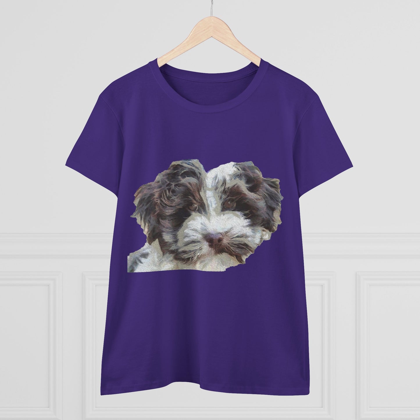 Havaneese 'Fideo' Women's Midweight Cotton Tee