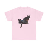 Black Cats 'Sifnos Sisters' Unisex Heavy Cotton Tee