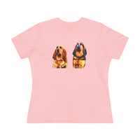Bloodhounds 'Bear and Bubba' Women's Relaxed Fit Cotton Tee