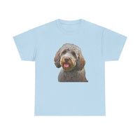Lagotto Romagnolo 'Italian Truffle Dog' Unisex Heavy Cotton Tee