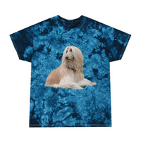 Afghan Hound Unisex Cotton Tie-Dye Tee