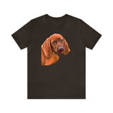 Redbone Coonhound - -  Classic Jersey Short Sleeve Tee