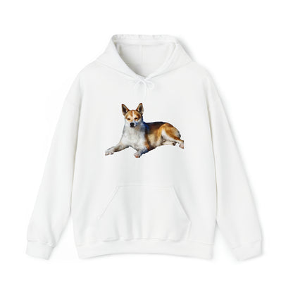 Norwegian Lundehund Unisex 50/50  Hooded Sweatshirt