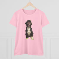 Portuguese Water Dog 'Loco' Women's Midweight Cotton Tee