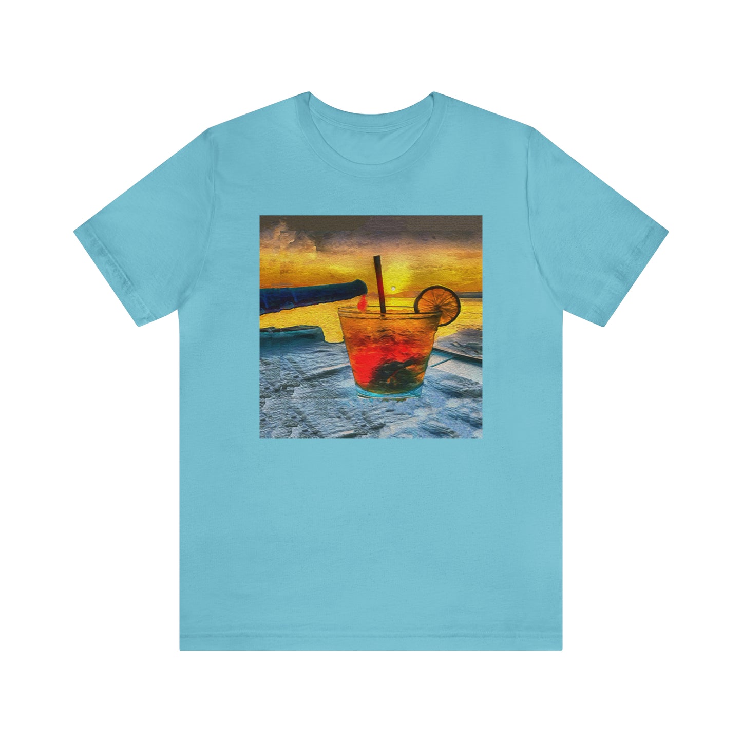 Happy Hour on Sifnos (Greece) - -  Classic Jersey Short Sleeve Tee