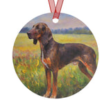 Plott Hound Metal Ornaments