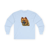 Chow Unisex Cotton Long Sleeve Tee