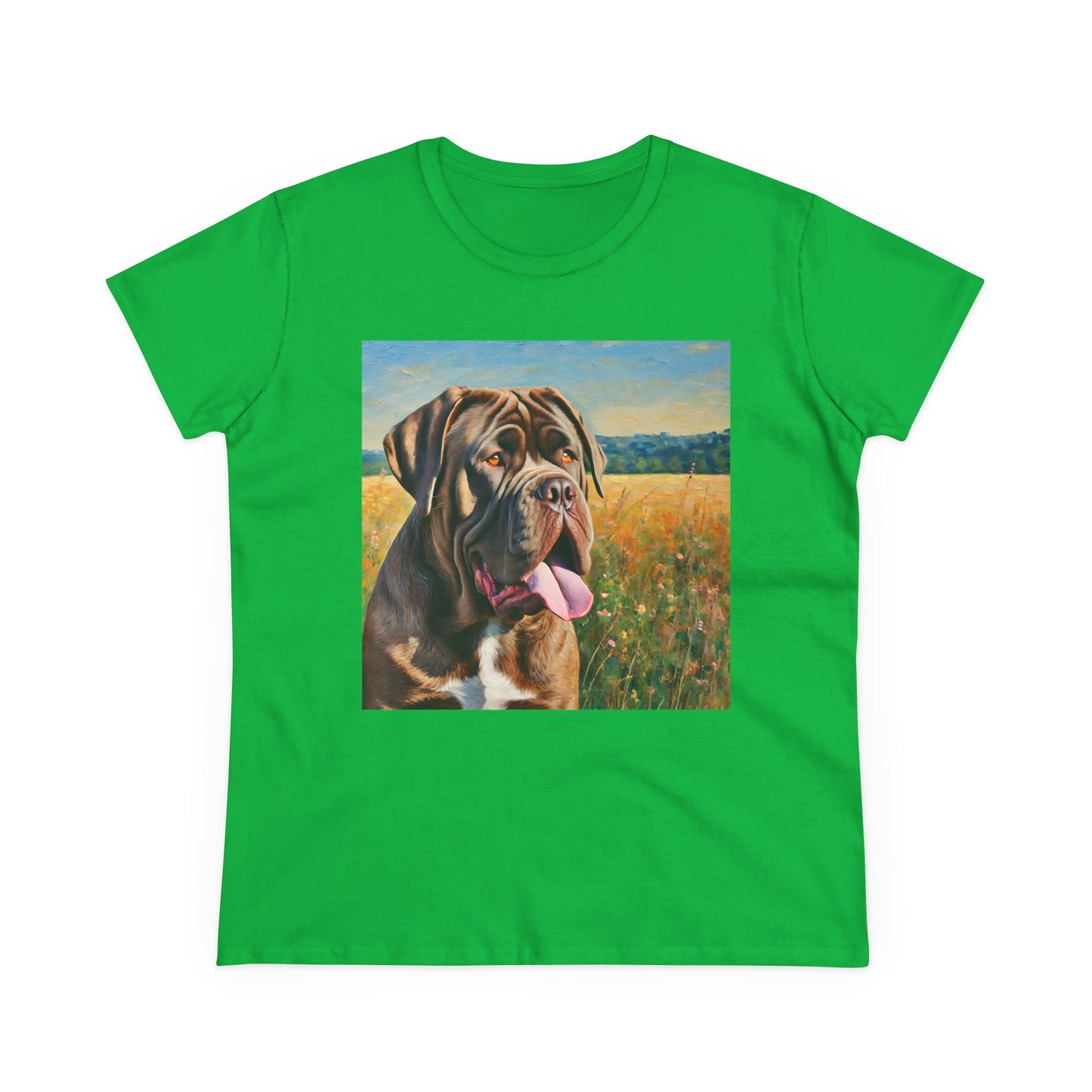 Neopolitan Mastiff Women's Midweight Cotton Tee