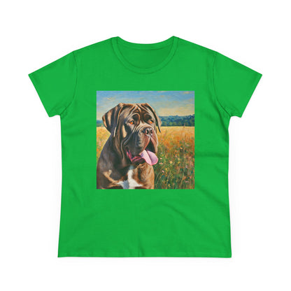 Neopolitan Mastiff Women's Midweight Cotton Tee