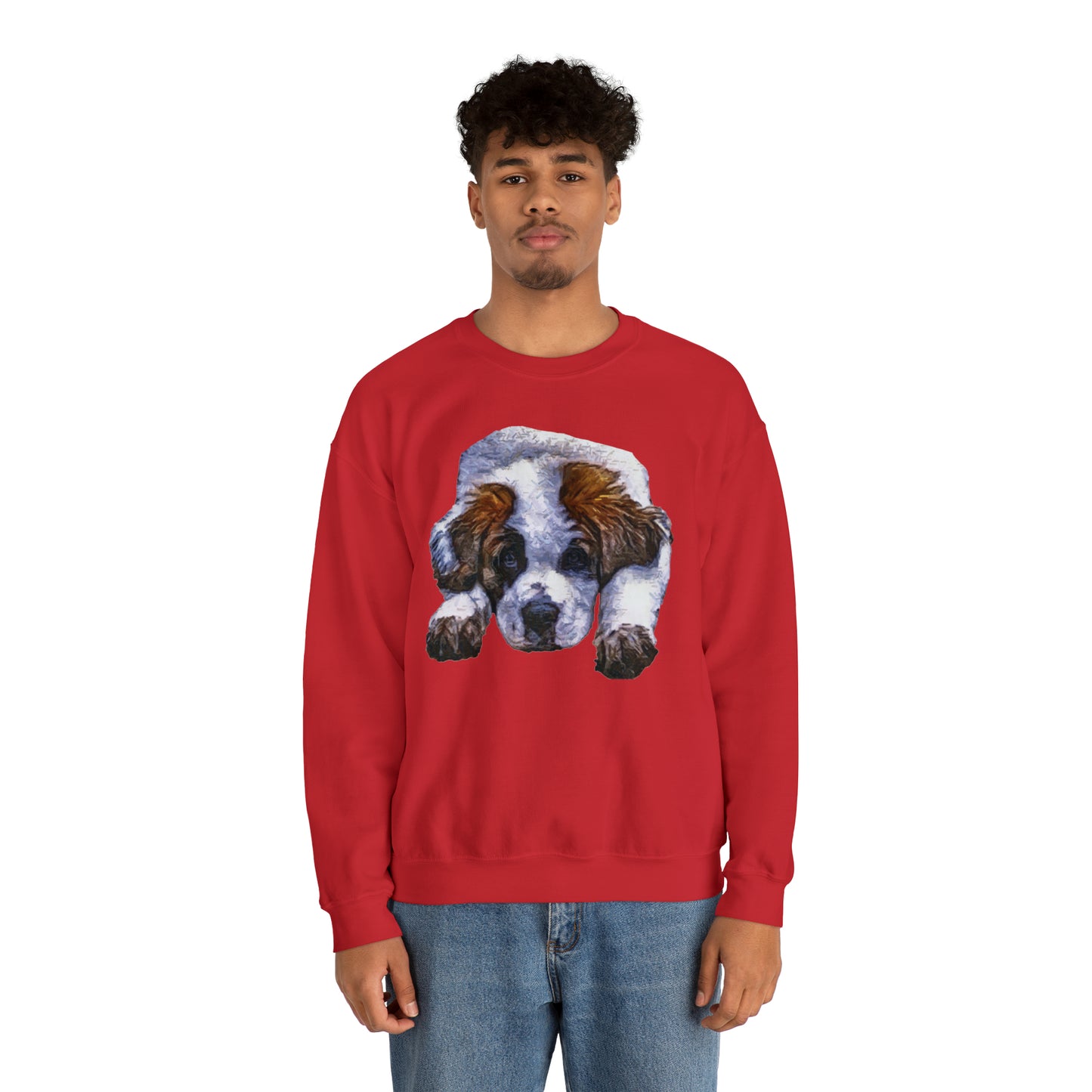St. Bernard 'Sontuc' - Unisex 50/50 Crewneck Sweatshirt