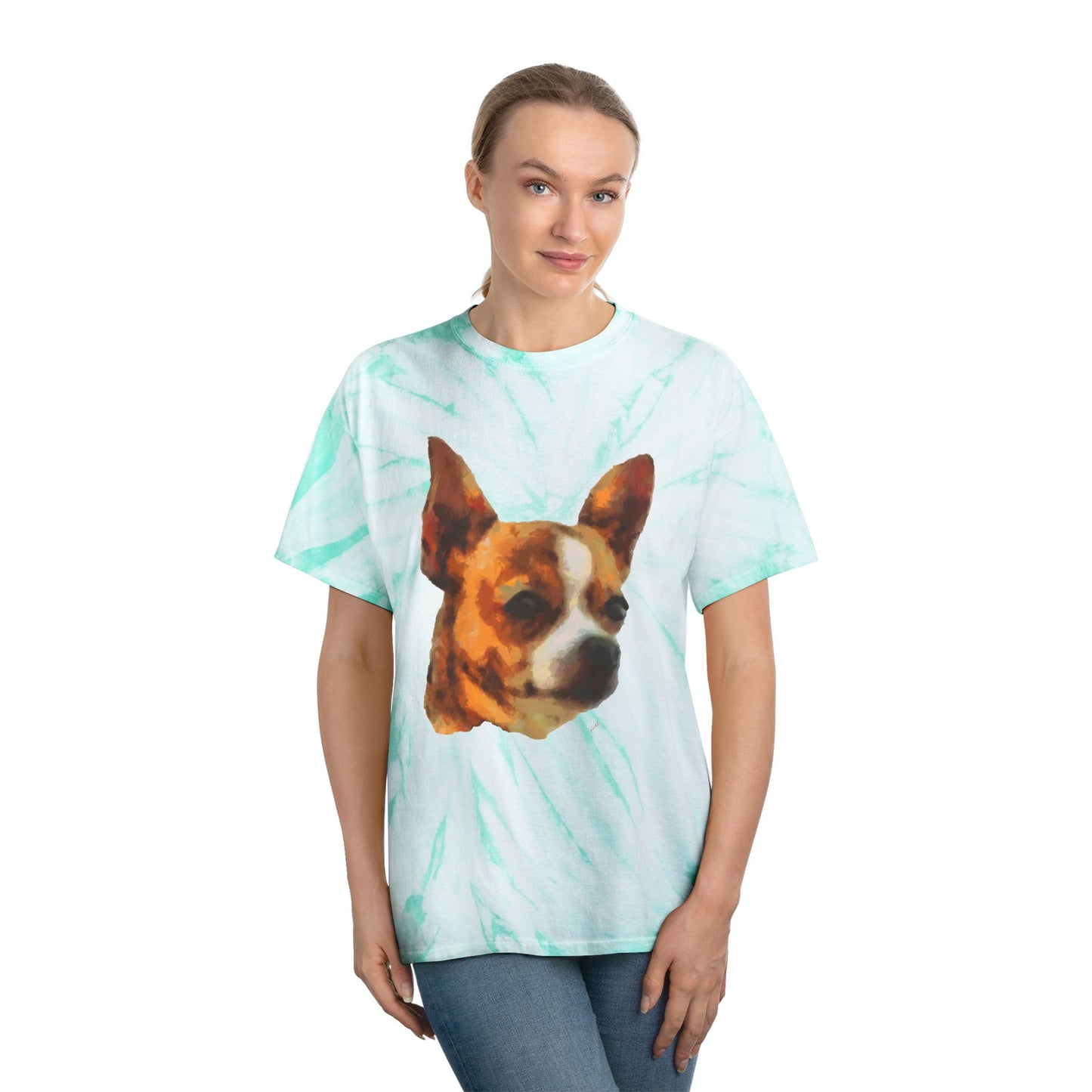 Chihuahua 'Paco' Tie-Dye Tee, Cyclone