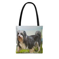 Lowchen - Polyester Tote Bag (AOP)