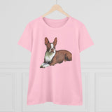 Boston Terrer 'Seely' Women's Midweight Cotton Tee
