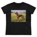 Plott Hound Women's Midweight Cotton Tee