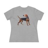 Segugio Italiano Women's Relaxed Fit Cotton Tee