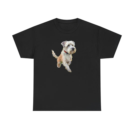 Dandie Dinmont Terrier Unisex Heavy Cotton Tee
